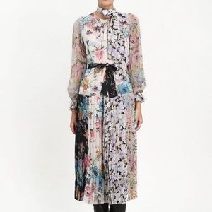 Zimmermann Ninety-six Pleated Dress Size 1